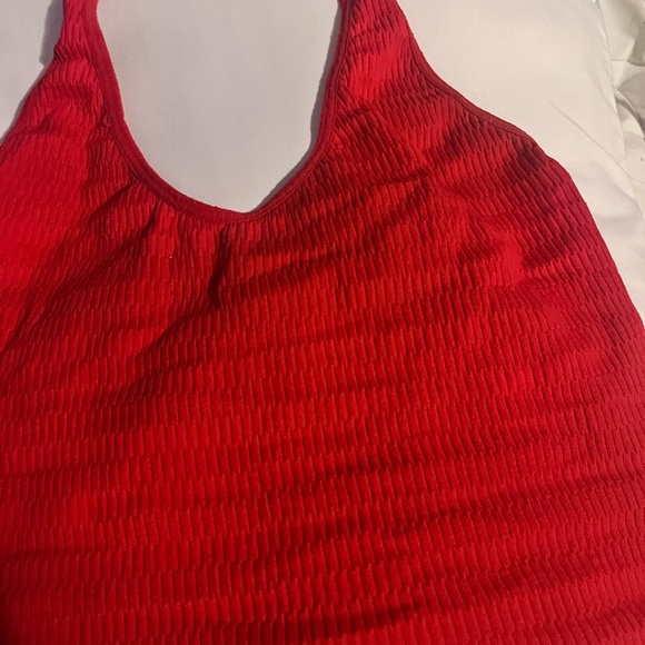 Red Halter Top - Picture 2 of 4